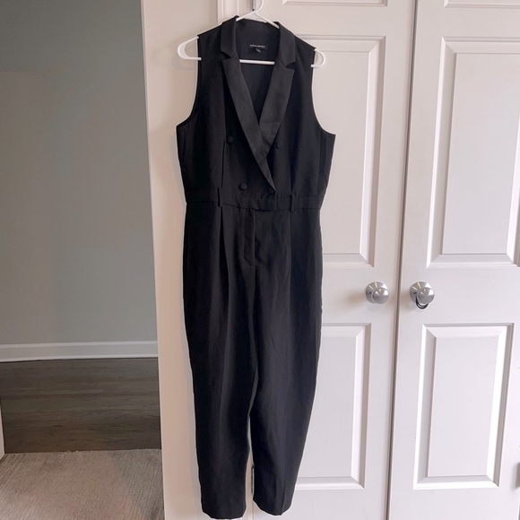 Banana Republic Pants - Banana Republic Black Double-Breasted Jumpsuit